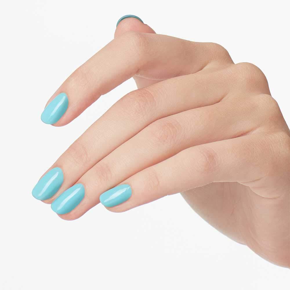 imageOPI Nail Lacquer Nail Polish  Opaque Light Blue Crme Chip Resistant Nail Polish  Vegan Fast Drying Streak FreeCant My Czechbook