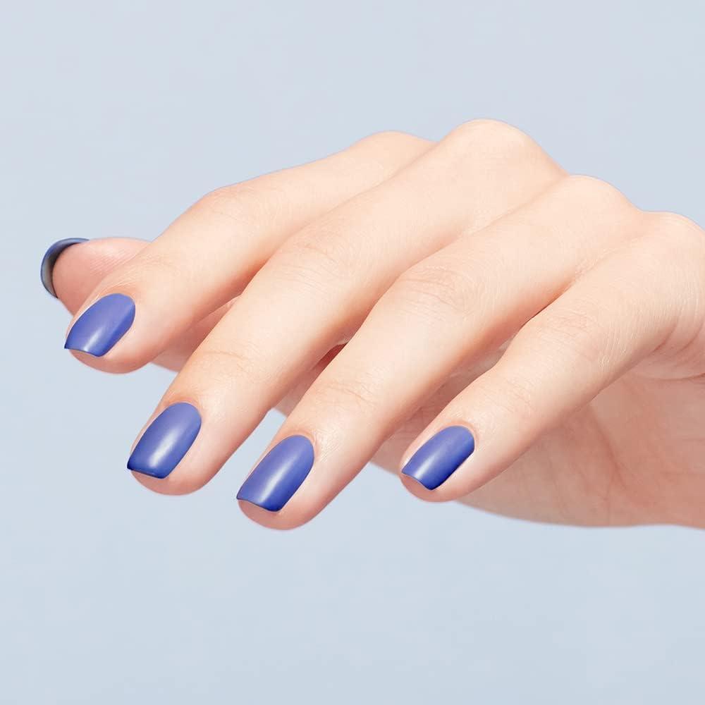 imageOPI Nail Lacquer Nail Polish  Opaque Light Blue Crme Chip Resistant Nail Polish  Vegan Fast Drying Streak FreeCharge It to Their Room