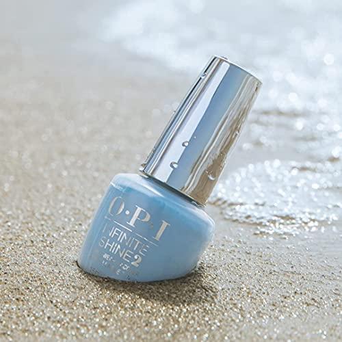 imageOPI Nail Lacquer Nail Polish  Opaque Light Blue Crme Chip Resistant Nail Polish  Vegan Fast Drying Streak FreeMaliblue Shore