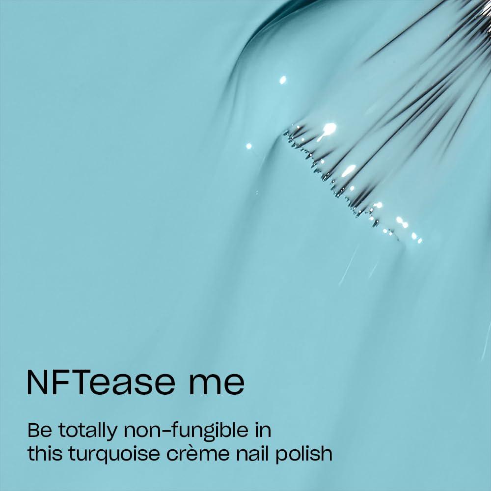 imageOPI Nail Lacquer Nail Polish  Opaque Light Blue Crme Chip Resistant Nail Polish  Vegan Fast Drying Streak FreeNFTease me