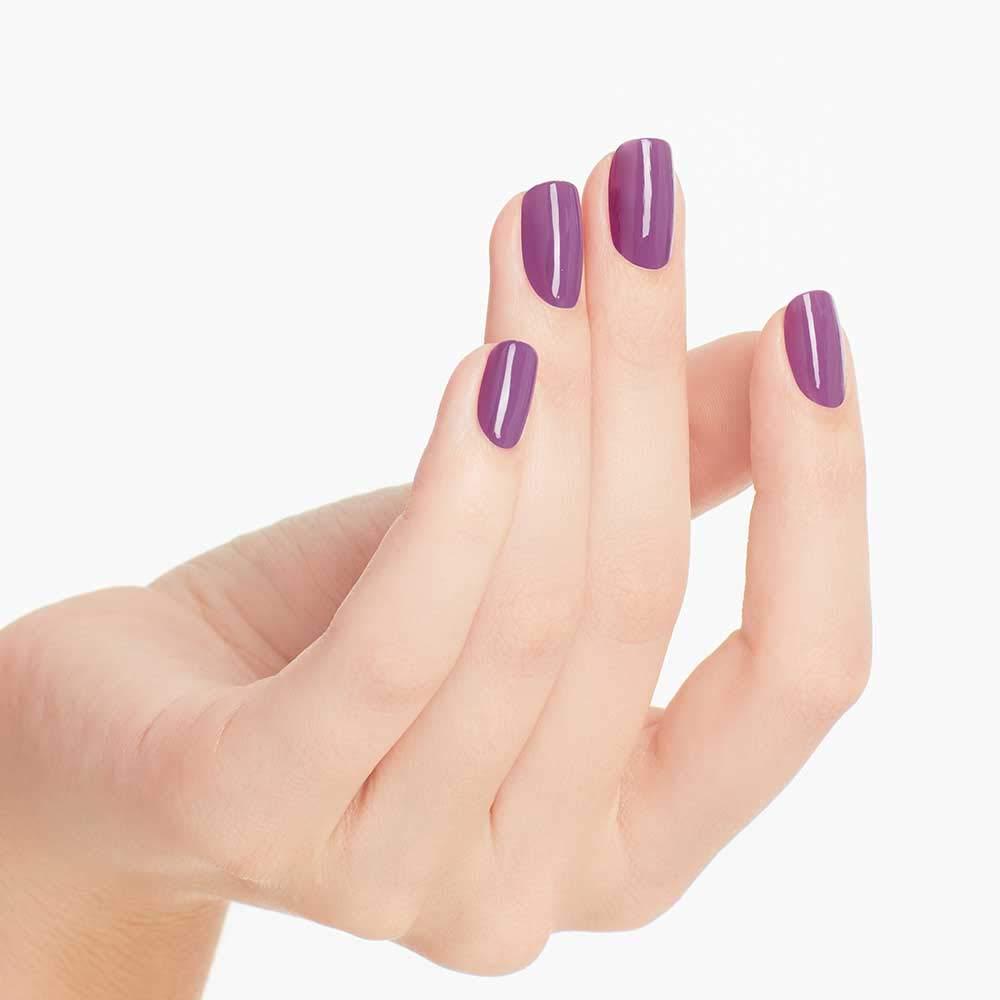 imageOPI Nail Lacquer Nail Polish  Opaque Light Purple Crme Chip Resistant Nail Polish  Vegan Fast Drying Streak FreeGrandma Kissed a Gaucho