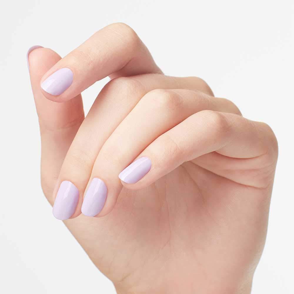 imageOPI Nail Lacquer Nail Polish  Opaque Light Purple Crme Chip Resistant Nail Polish  Vegan Fast Drying Streak FreePolly Want a Lacquer