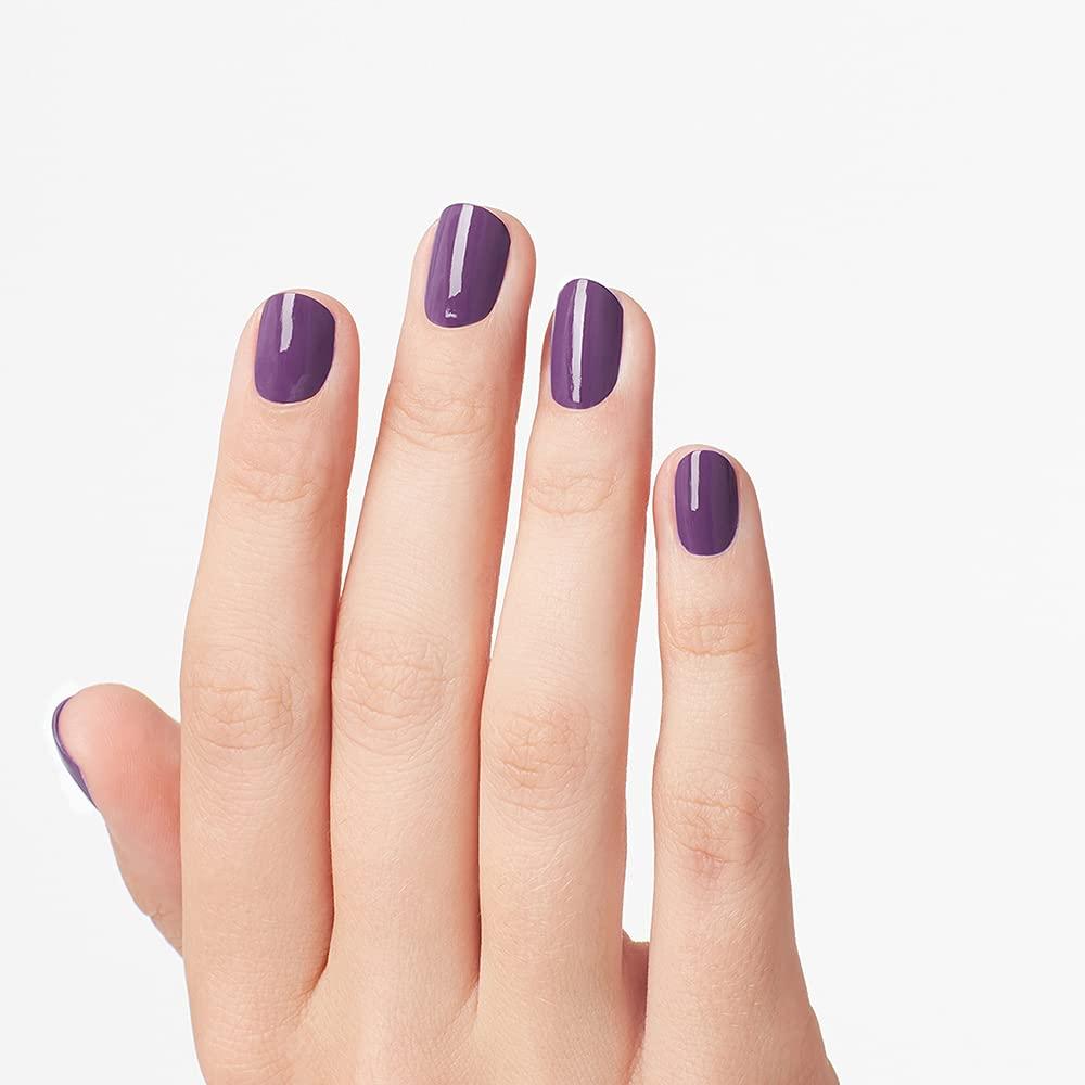 imageOPI Nail Lacquer Nail Polish  Opaque Light Purple Crme Chip Resistant Nail Polish  Vegan Fast Drying Streak FreeViolet Visionary