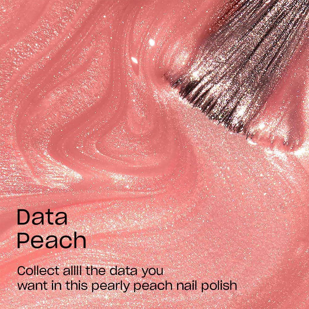 imageOPI Nail Lacquer Nail Polish  Sheer Light Nude Pink Shimmer Chip Resistant Nail Polish  Vegan Fast Drying Streak FreeData Peach