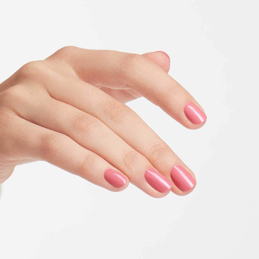 imageOPI Nail Lacquer Nail Polish  Sheer Light Nude Pink Shimmer Chip Resistant Nail Polish  Vegan Fast Drying Streak FreeHawaiian Orchid