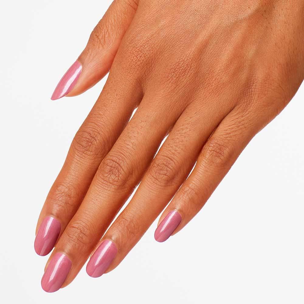 imageOPI Nail Lacquer Nail Polish  Sheer Light Nude Pink Shimmer Chip Resistant Nail Polish  Vegan Fast Drying Streak FreeNot So BoraBoraing Pink