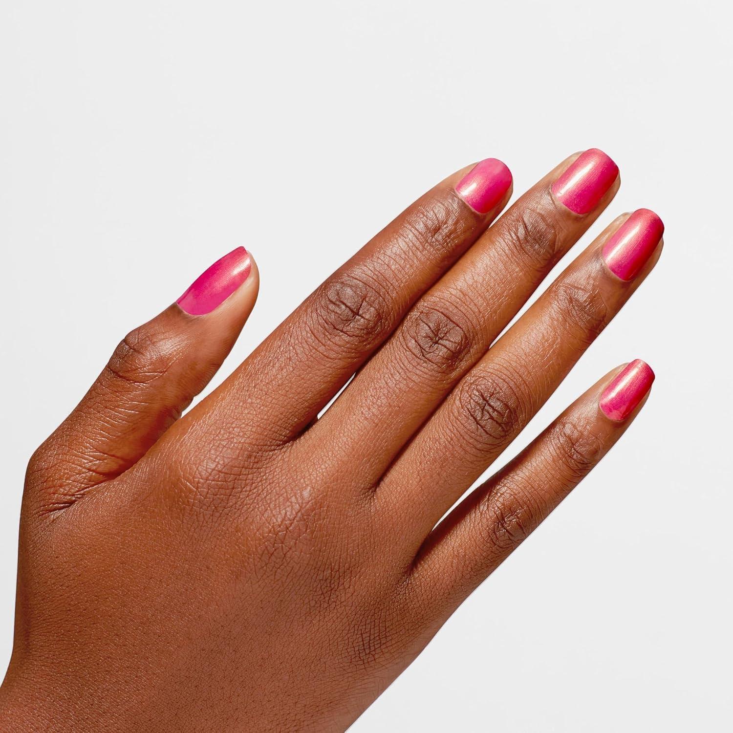 imageOPI Opaque UV Cure Gel Nail Polish Vegan ampamp HEMA Free Long Lasting High ShineGood Redputation