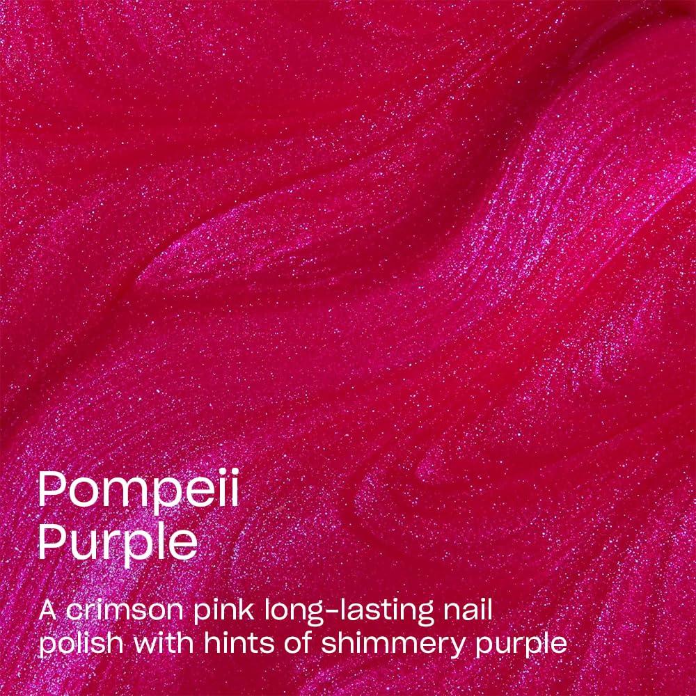 imageOPI Opaque UV Cure Gel Nail Polish Vegan ampamp HEMA Free Long Lasting High ShinePompeii Purple
