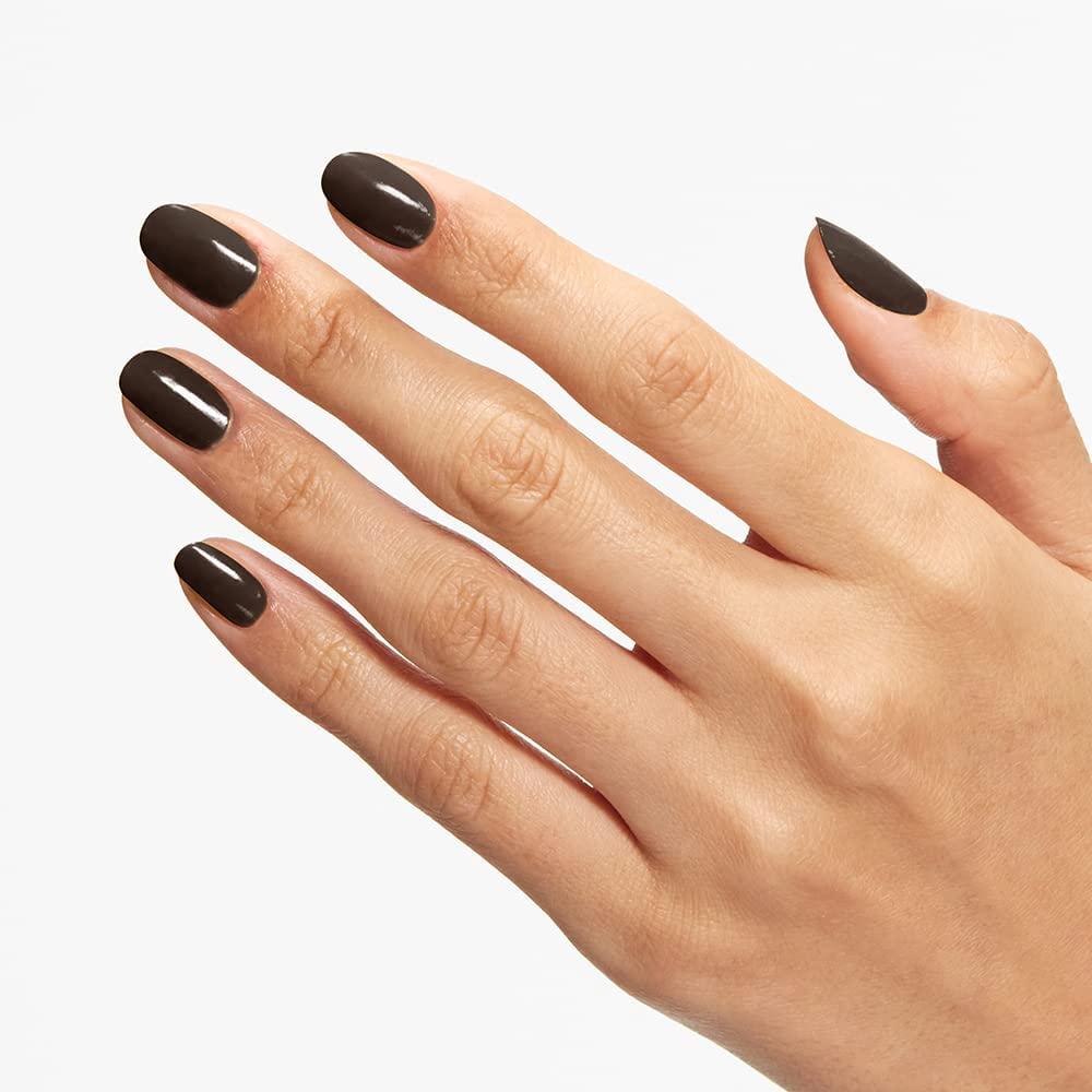 imageOPI Powder Perfection Brown to Earth  Opaque Dark Brown Crme Nail Dipping Powder  Fall Wonders Collection