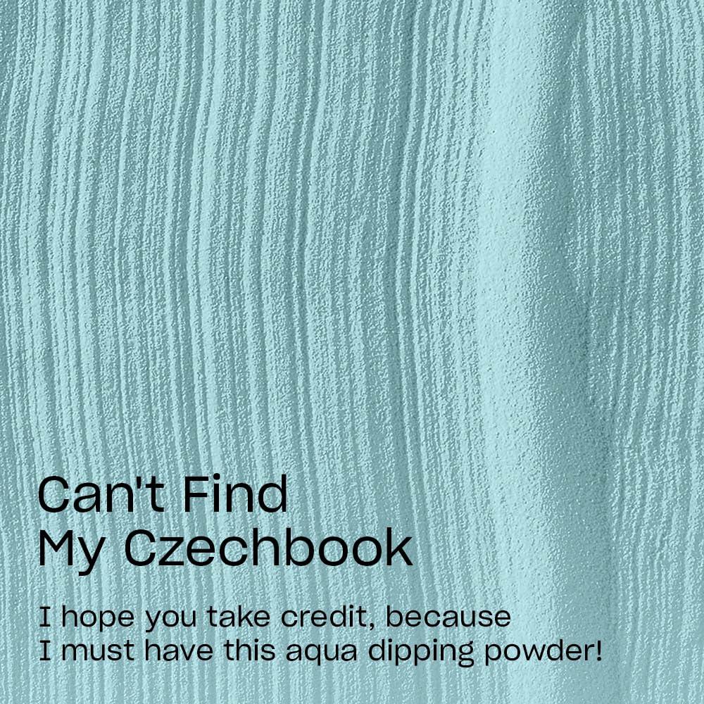 imageOPI Powder Perfection Cant Find My Czechbook  Sheer Soft Blue Crme Nail Dipping Powder  Acrylic AlternativeCant Find My Czechbook
