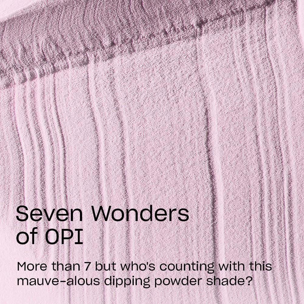 imageOPI Powder Perfection Mod About You  Opaque Soft Pink Crme Nail Dipping Powder  Acrylic AlternativeSeven Wonders of OPI