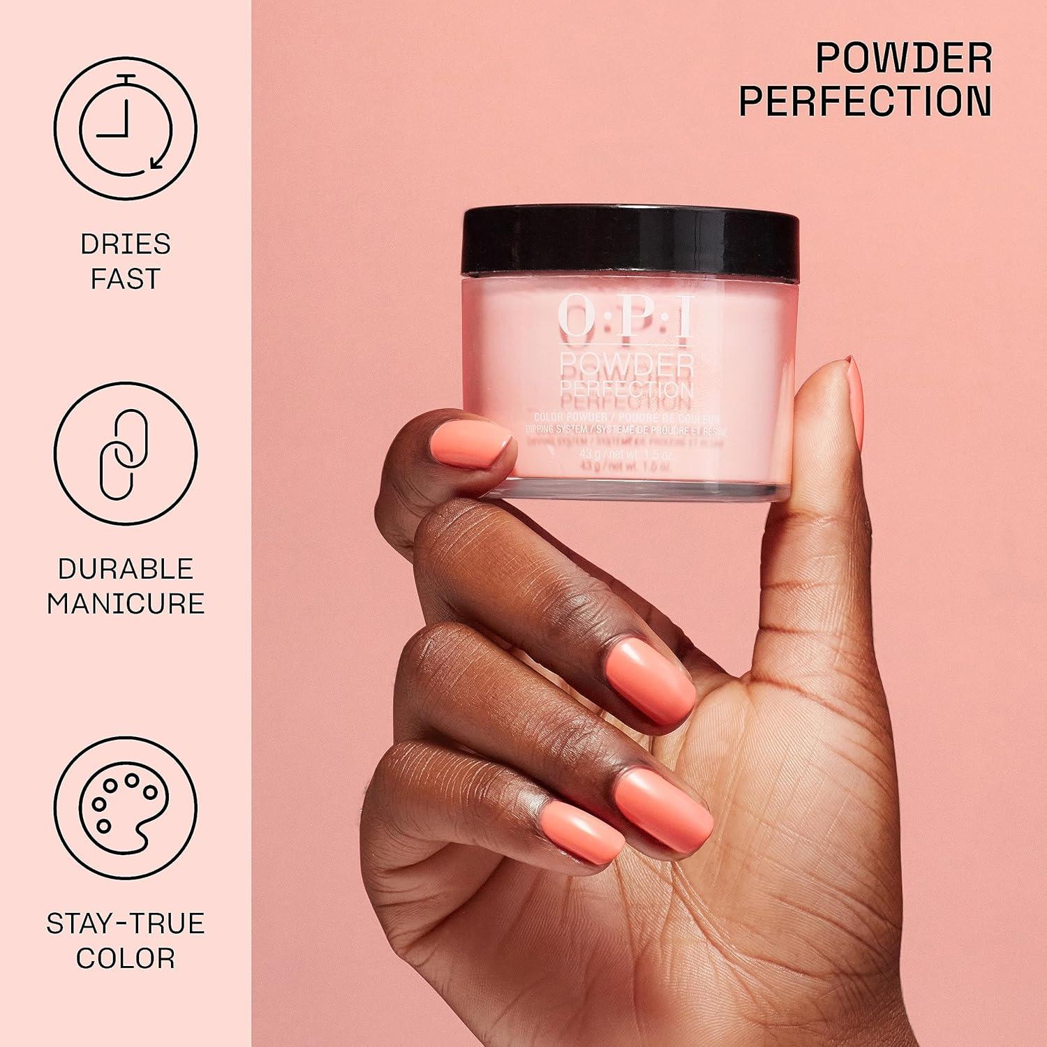 imageOPI Powder Perfection My Dogsled is a Hybrid  Opaque Bright Green Crme Nail Dipping Powder  Acrylic AlternativeAlpaca My Bags