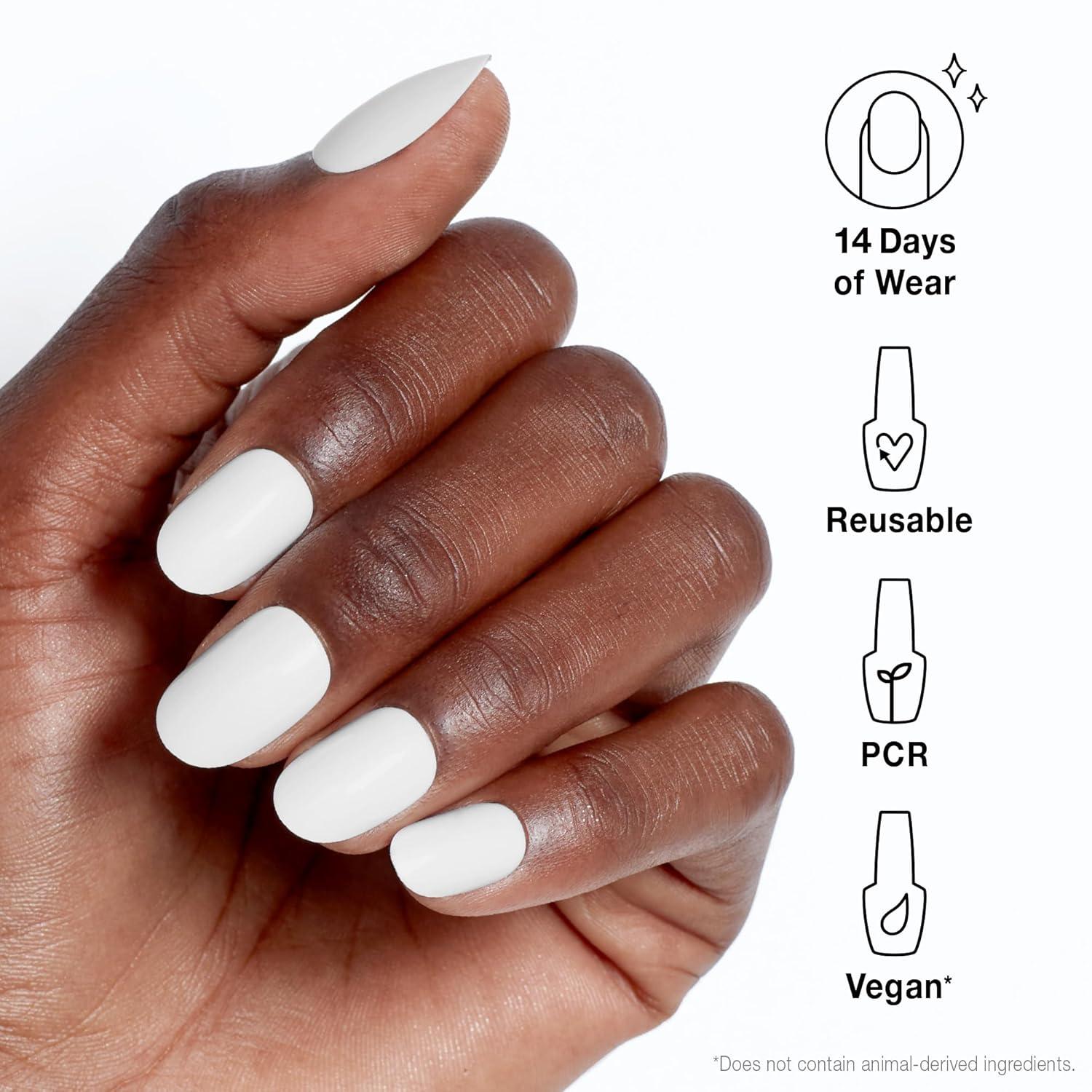 imageOPI xPRESSON Press on Nails  Short Round Classic Shape Nail Art  Light to Neutral Colors  30 Count With Glue  Instant GelLike Salon Manicure  Long Lasting Reusable NondamagingFunny Bunny