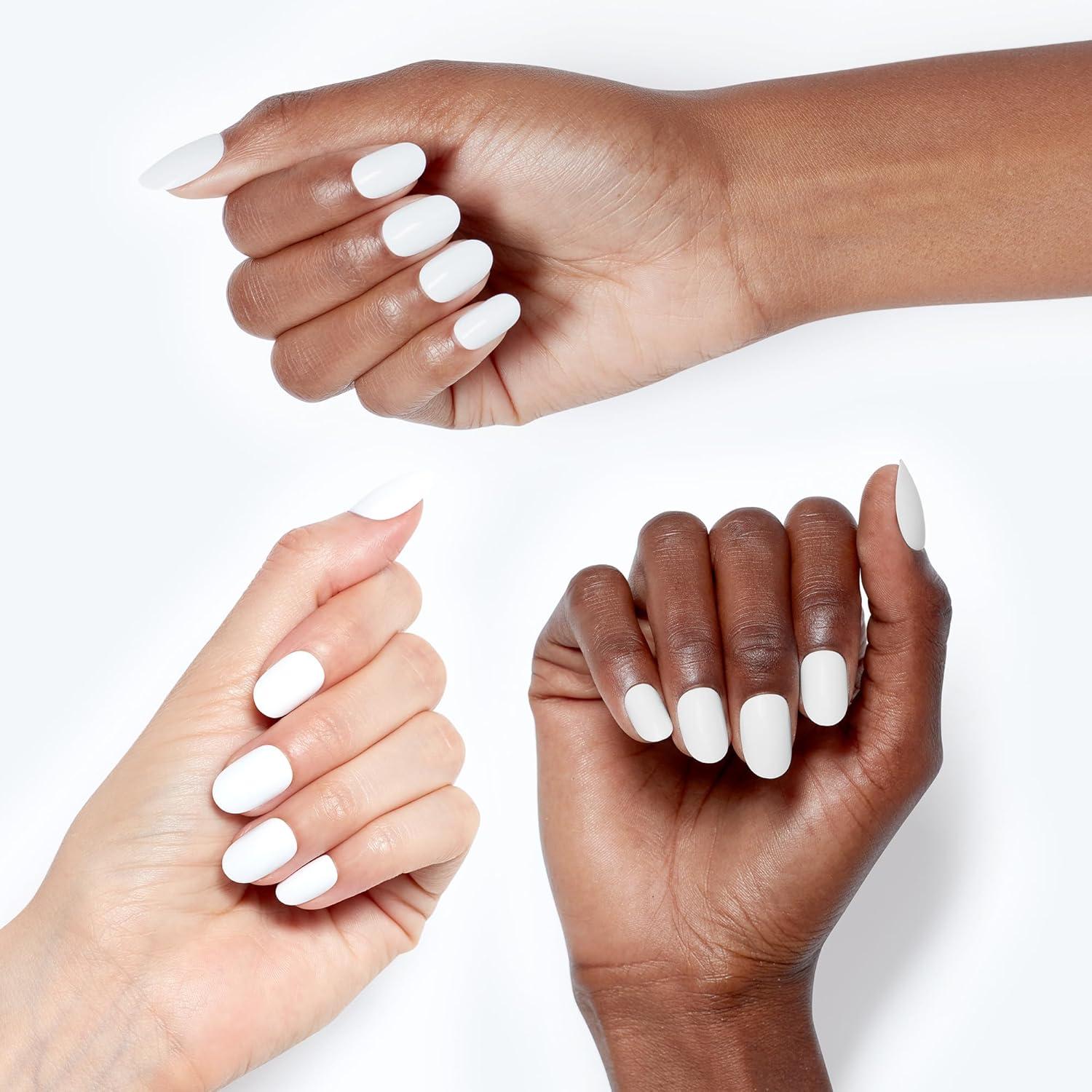 imageOPI xPRESSON Press on Nails  Short Round Classic Shape Nail Art  Light to Neutral Colors  30 Count With Glue  Instant GelLike Salon Manicure  Long Lasting Reusable NondamagingFunny Bunny