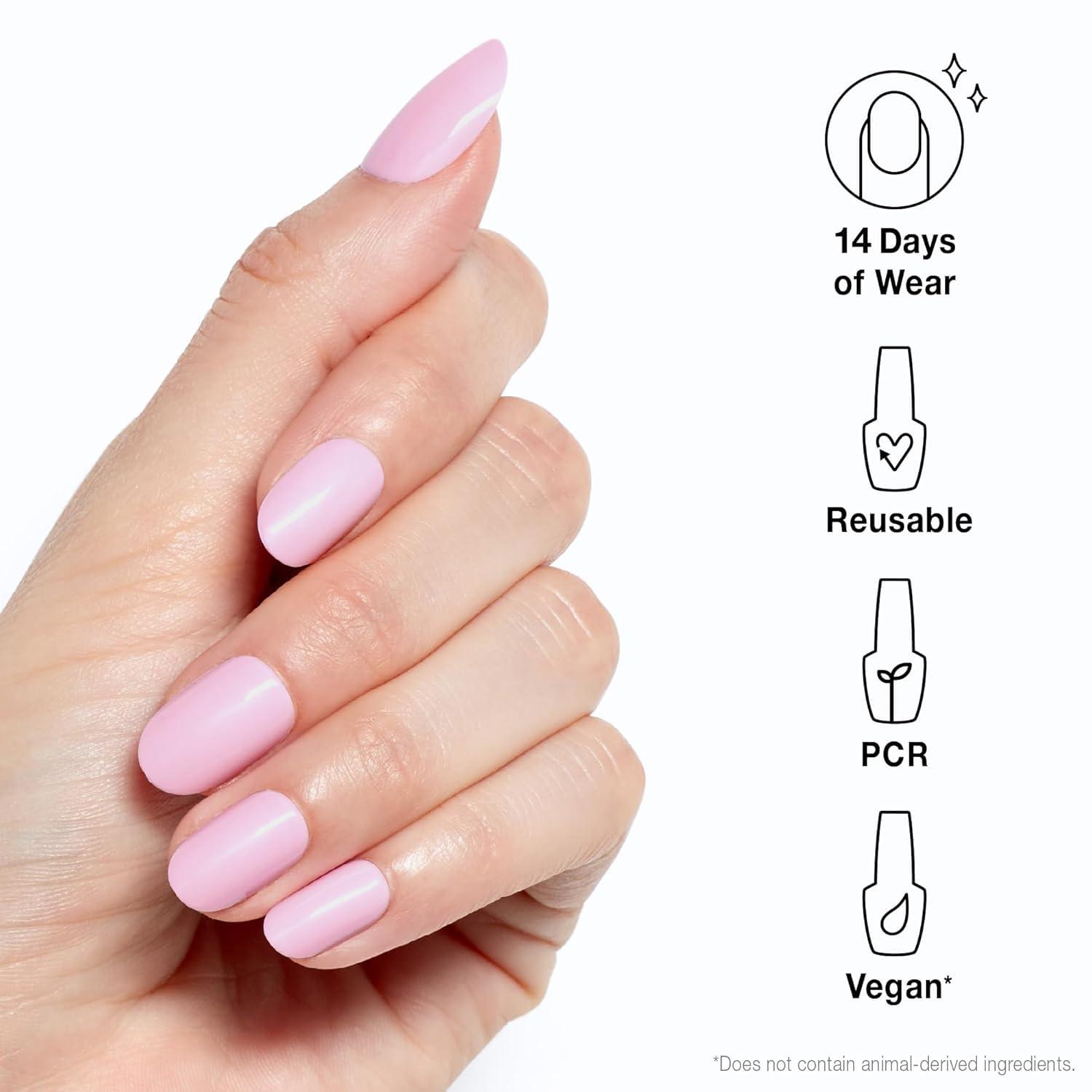 imageOPI xPRESSON Press on Nails  Short Round Classic Shape Nail Art  Light to Neutral Colors  30 Count With Glue  Instant GelLike Salon Manicure  Long Lasting Reusable NondamagingMod About You