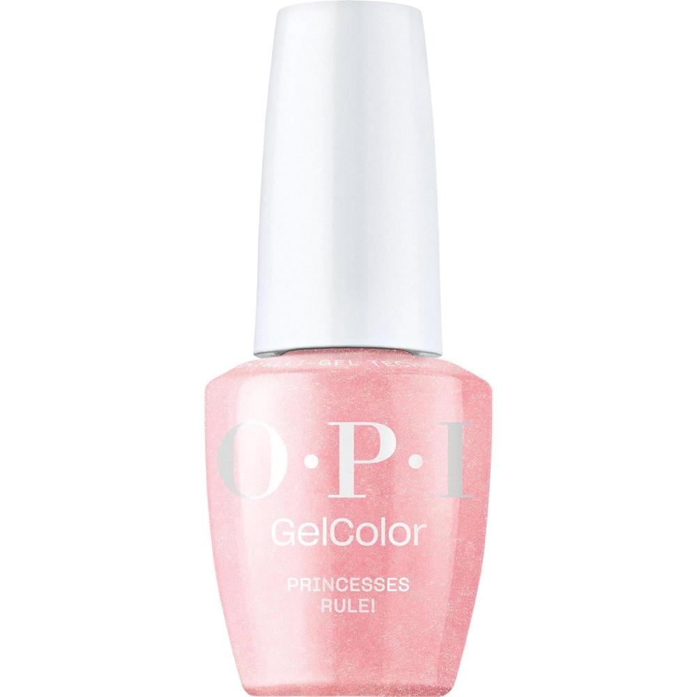 imageOPI GelColor Gel Nail Polish  Opaque Glitter ampamp Metallic UV Cure Gel Nail Polish  Vegan ampamp HEMA Free Long Lasting High ShinePrincesses Rule