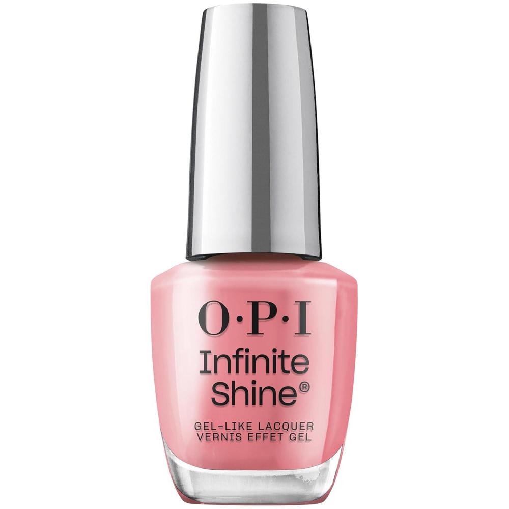 imageOPI Infinite Shine Long Wear Nail Polish  Opaque Bright Red Crme Gel Like Nail Polish  Vegan Long Lasting Streak FreeAt Strong Last