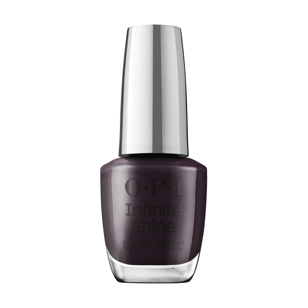 imageOPI Infinite Shine Long Wear Nail Polish  Opaque Dark Crme Gel Like Nail Polish  Vegan Long Lasting Streak FreeLincoln Park after Dark