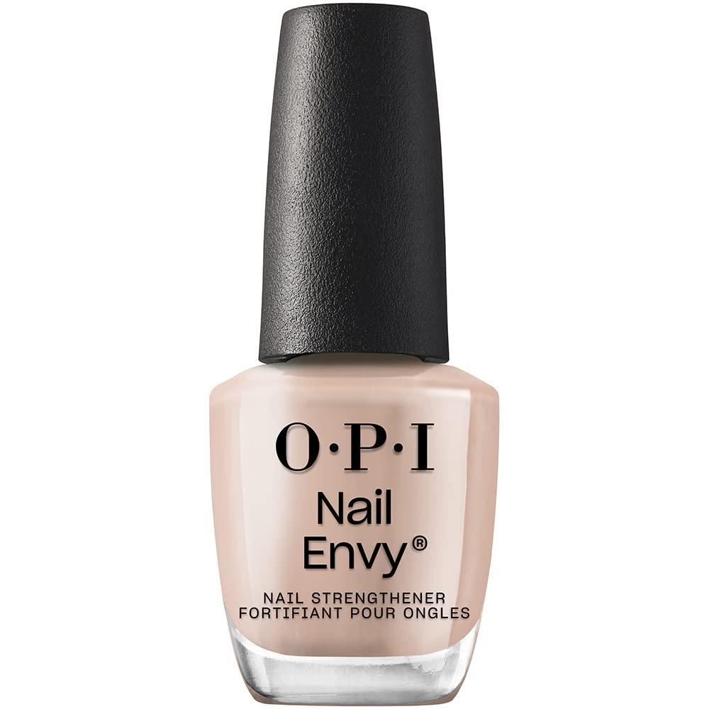 imageOPI Nail Envy Nail Strengthener  Clear ampamp Opaque Crme Nail Polish Treatment  Strengthen Weak ampamp Thin NailsDouble Nudey