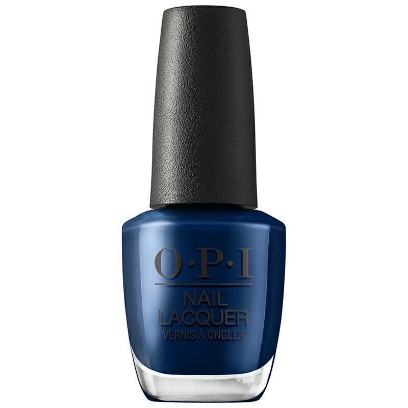 imageOPI Nail Lacquer Nail Polish  Opaque Crme Sheer Jelly Nail Polish Shades  Fast Drying Streak Free and Chip Resistant Wear  Make Em Jelly Collection  Summer 2025IndiGO off  Semisheer Dark Navy Blue