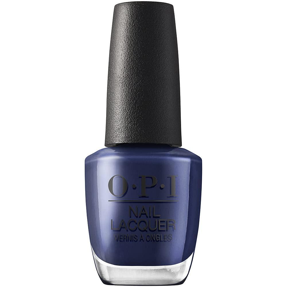 imageOPI Nail Lacquer Nail Polish  Opaque Dark Blue Green Crme Chip Resistant Nail Polish  Vegan Fast Drying Streak FreeIsnt it Grand Avenue