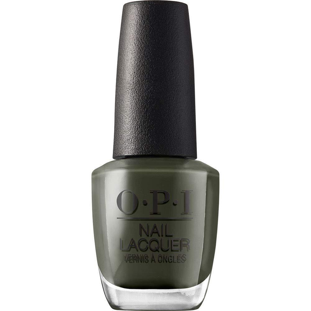 imageOPI Nail Lacquer Nail Polish  Opaque Dark Blue Green Crme Chip Resistant Nail Polish  Vegan Fast Drying Streak FreeThings Ive Seen in Abergreen