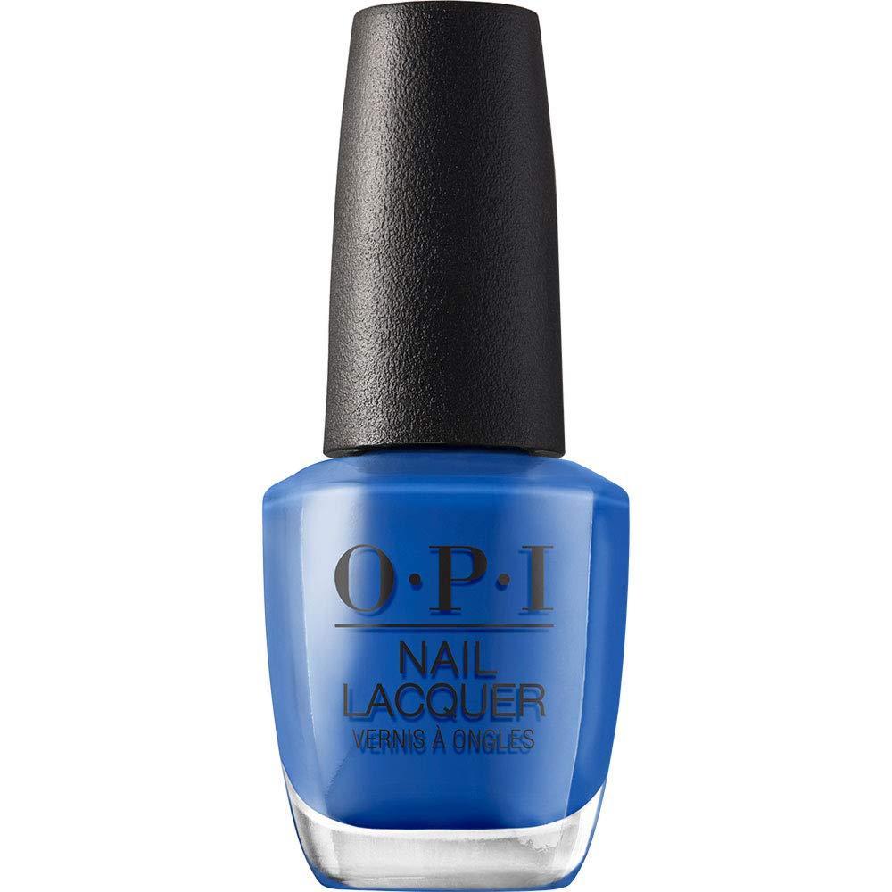 imageOPI Nail Lacquer Nail Polish  Opaque Dark Blue Green Crme Chip Resistant Nail Polish  Vegan Fast Drying Streak FreeTile Art to Warm Your Heart