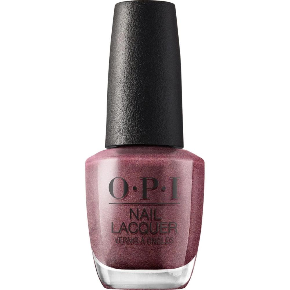imageOPI Nail Lacquer Nail Polish  Opaque Dark Blue Purple Shimmer Chip Resistant Nail Polish  Vegan Fast Drying Streak FreeMeet Me on the Star Ferry