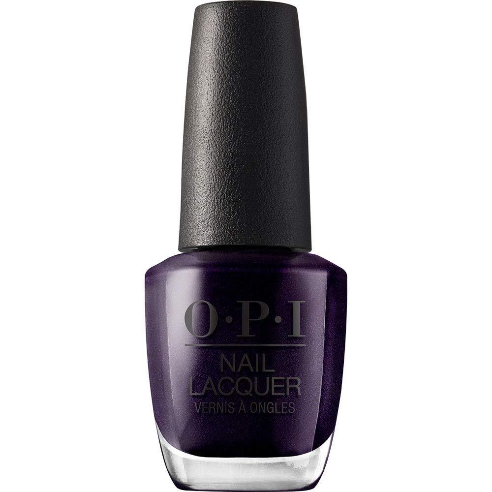 imageOPI Nail Lacquer Nail Polish  Opaque Dark Blue Purple Shimmer Chip Resistant Nail Polish  Vegan Fast Drying Streak FreeOPI Ink