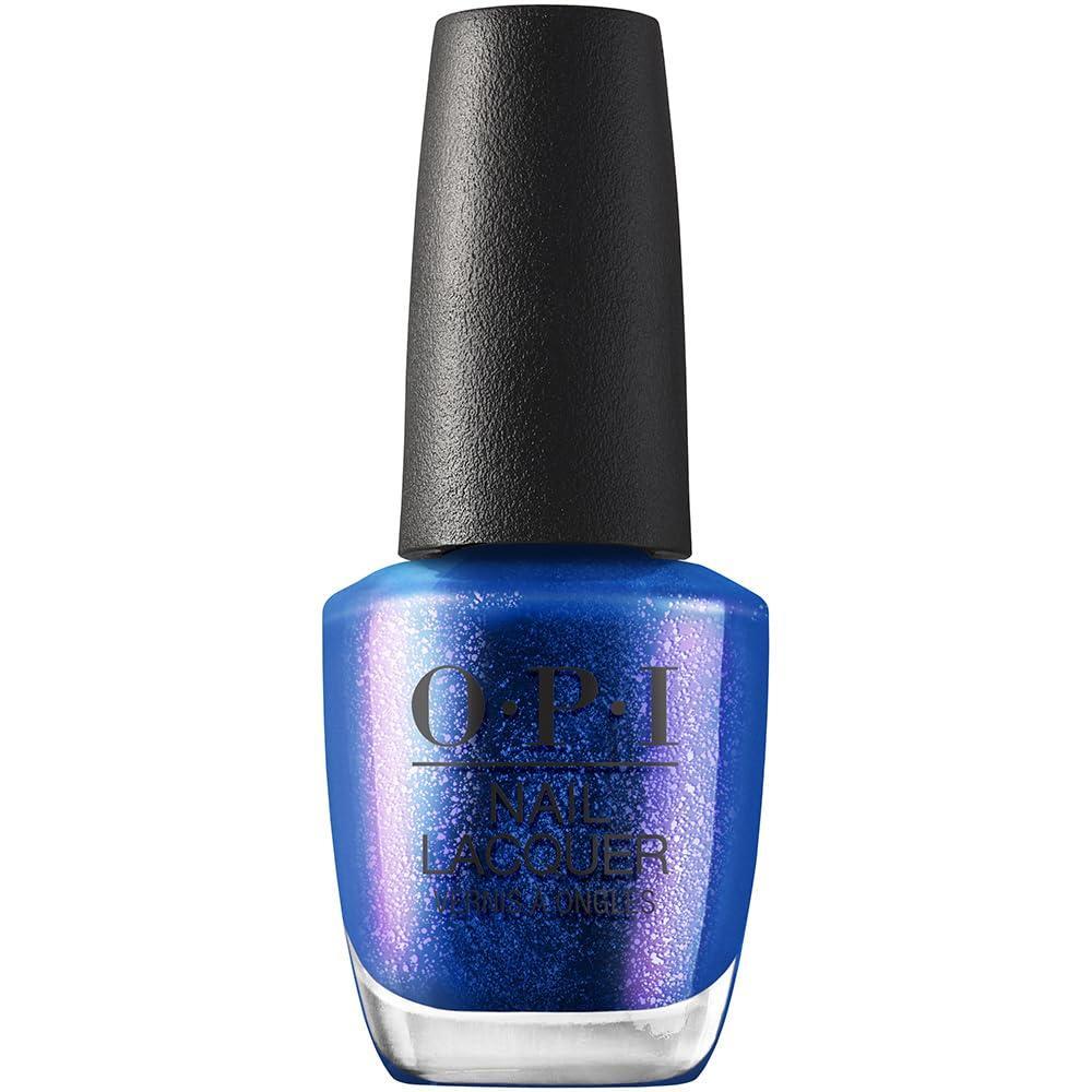 imageOPI Nail Lacquer Nail Polish  Opaque Dark Blue Purple Shimmer Chip Resistant Nail Polish  Vegan Fast Drying Streak FreeScorpio Seduction