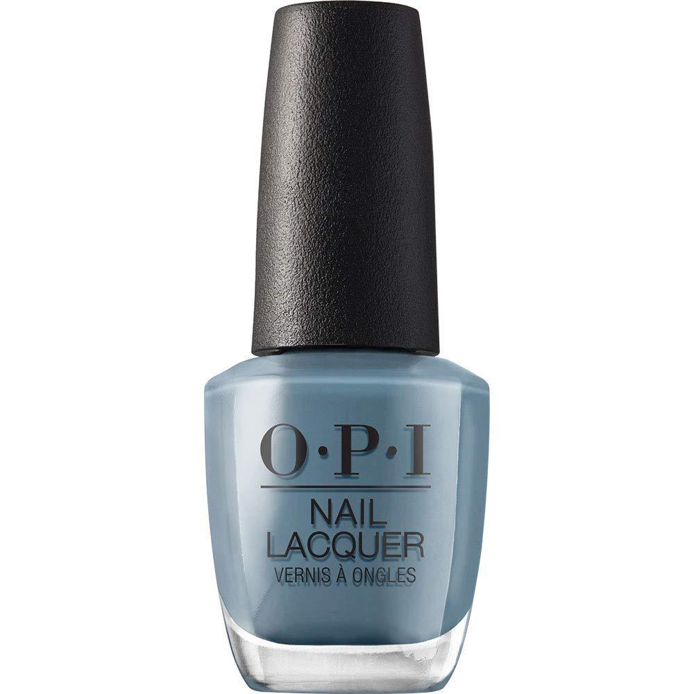 imageOPI Nail Lacquer Nail Polish  Opaque Light Blue Crme Chip Resistant Nail Polish  Vegan Fast Drying Streak FreeAlpaca My Bags