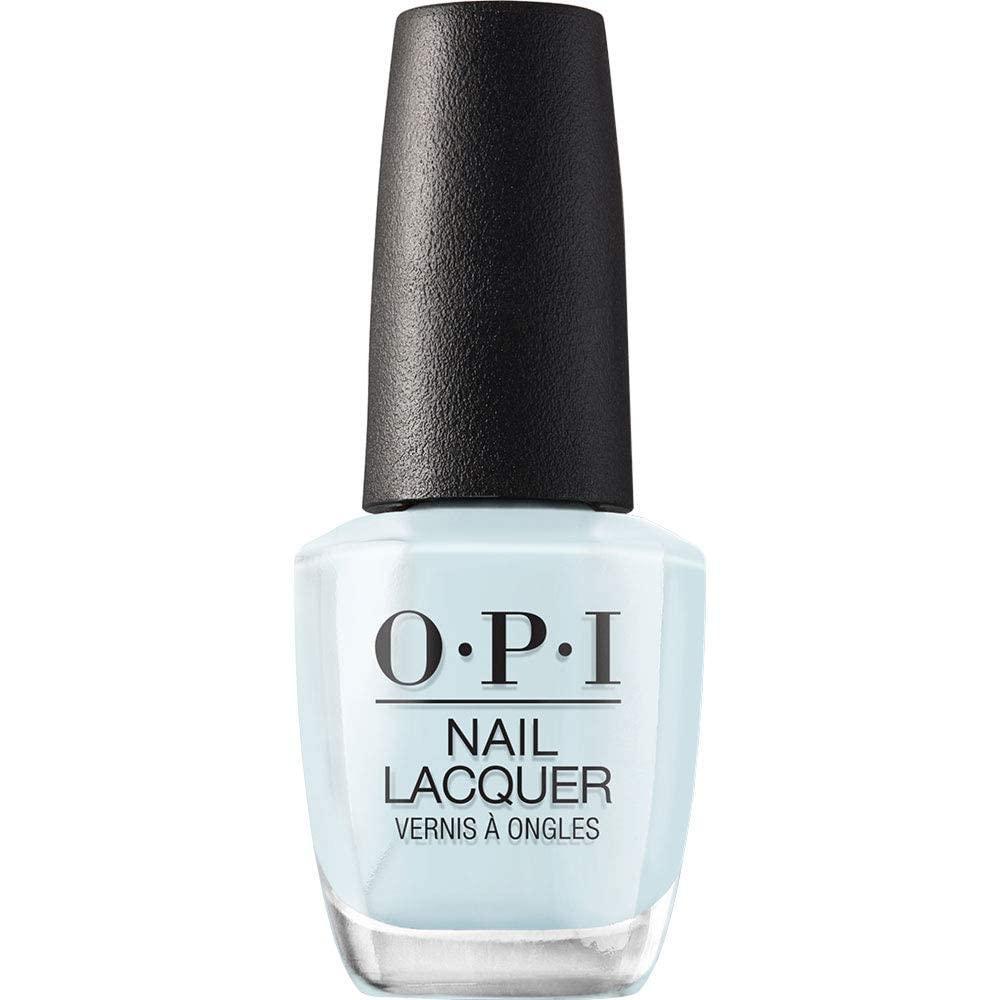 imageOPI Nail Lacquer Nail Polish  Opaque Light Blue Crme Chip Resistant Nail Polish  Vegan Fast Drying Streak FreeIts a Boy
