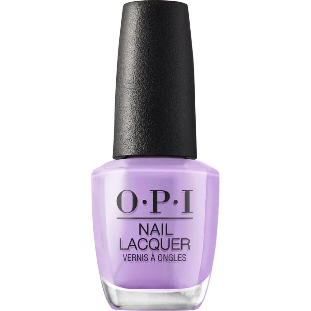 imageOPI Nail Lacquer Nail Polish  Opaque Light Purple Crme Chip Resistant Nail Polish  Vegan Fast Drying Streak FreeDo You Lilac It