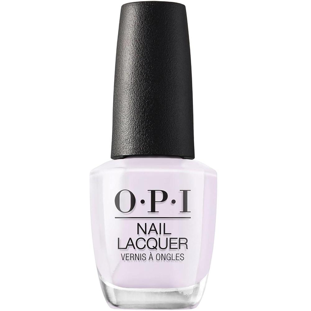 imageOPI Nail Lacquer Nail Polish  Opaque Light Purple Crme Chip Resistant Nail Polish  Vegan Fast Drying Streak FreeHue is the Artist