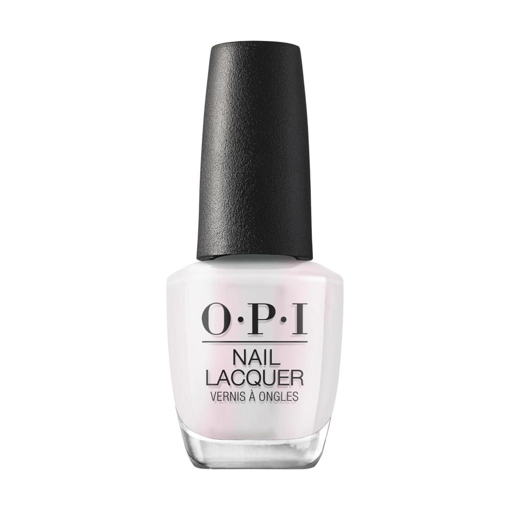 imageOPI Nail Lacquer Nail Polish  Opaque Light White ampamp Gray Shimmer Chip Resistant Nail Polish  Vegan Fast Drying Streak FreeGlazed N Amused