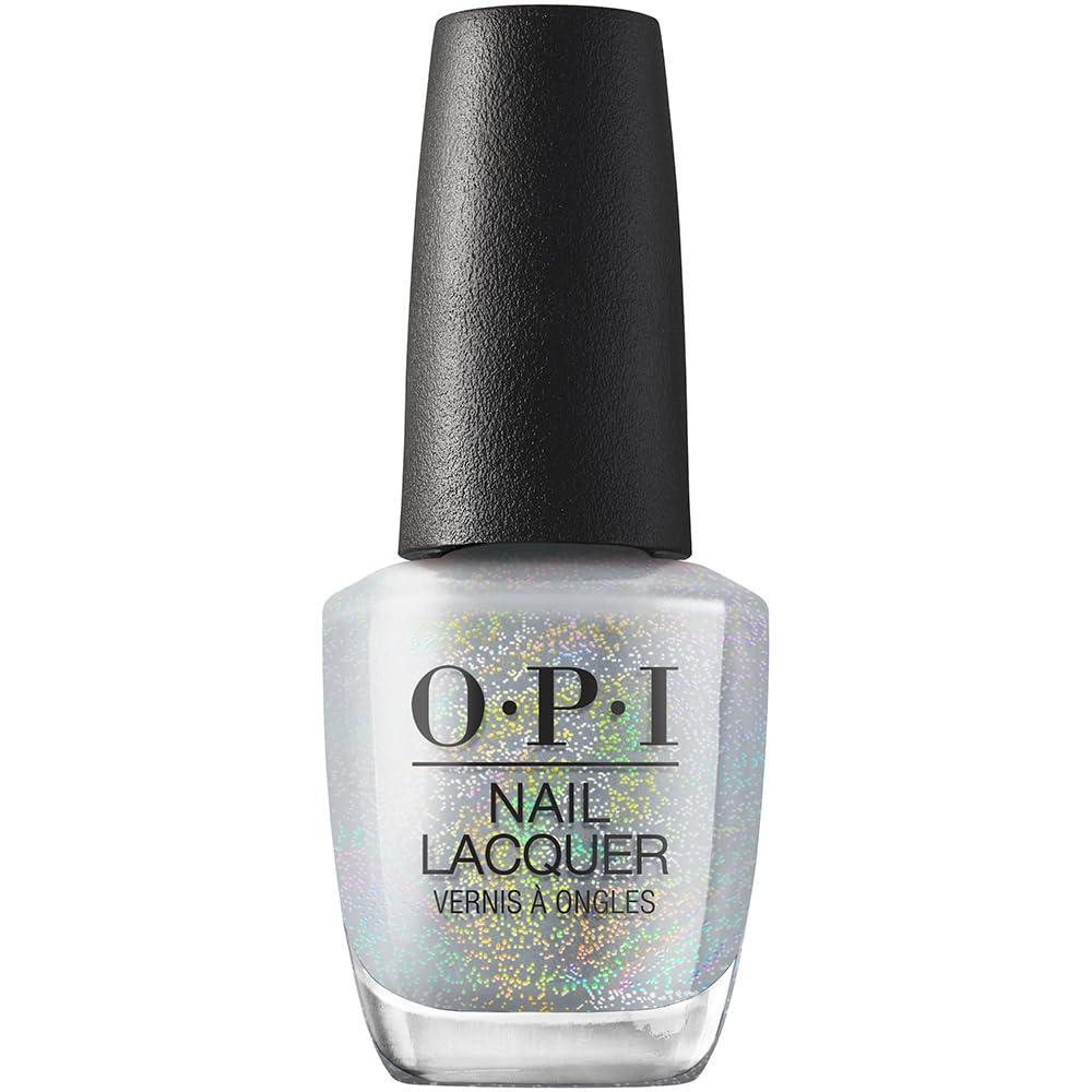imageOPI Nail Lacquer Nail Polish  Opaque Light White ampamp Gray Shimmer Chip Resistant Nail Polish  Vegan Fast Drying Streak FreeI Cancertainly Shine