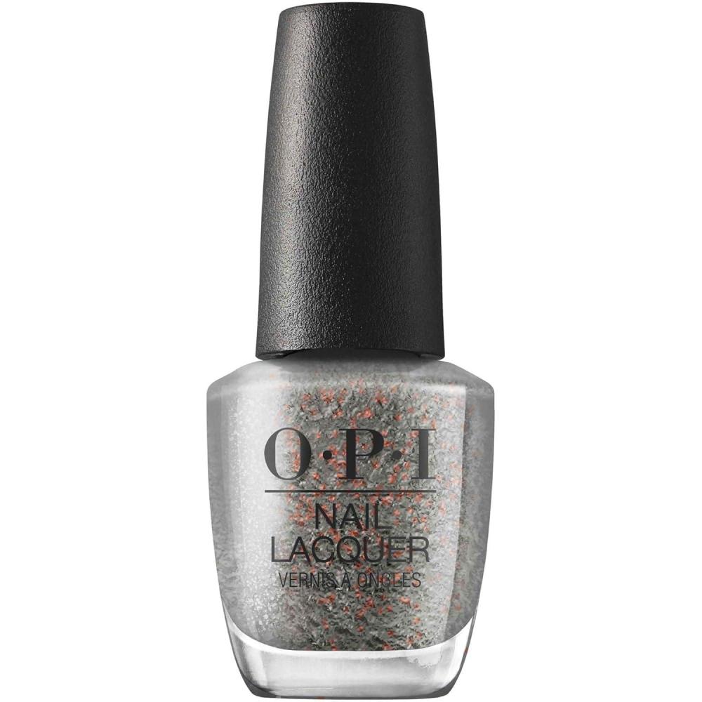 imageOPI Nail Lacquer Nail Polish  Opaque Light White ampamp Gray Shimmer Chip Resistant Nail Polish  Vegan Fast Drying Streak FreeYay or Neigh