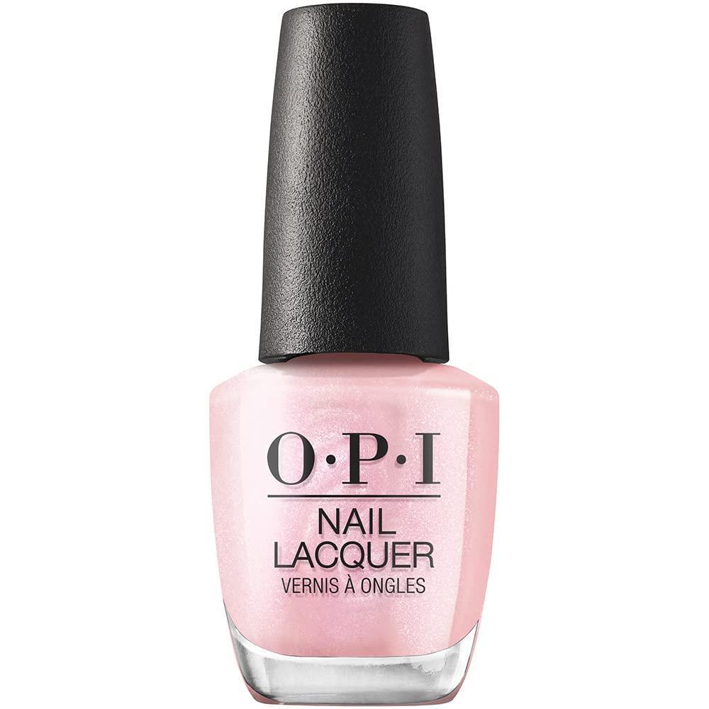 imageOPI Nail Lacquer Nail Polish  Sheer Light Nude Pink Shimmer Chip Resistant Nail Polish  Vegan Fast Drying Streak FreeI Meta My Soulmate
