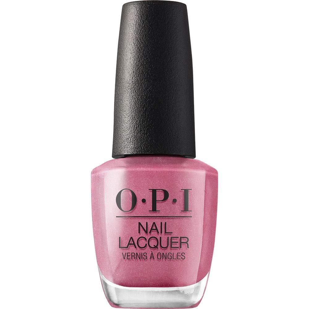 imageOPI Nail Lacquer Nail Polish  Sheer Light Nude Pink Shimmer Chip Resistant Nail Polish  Vegan Fast Drying Streak FreeNot So BoraBoraing Pink