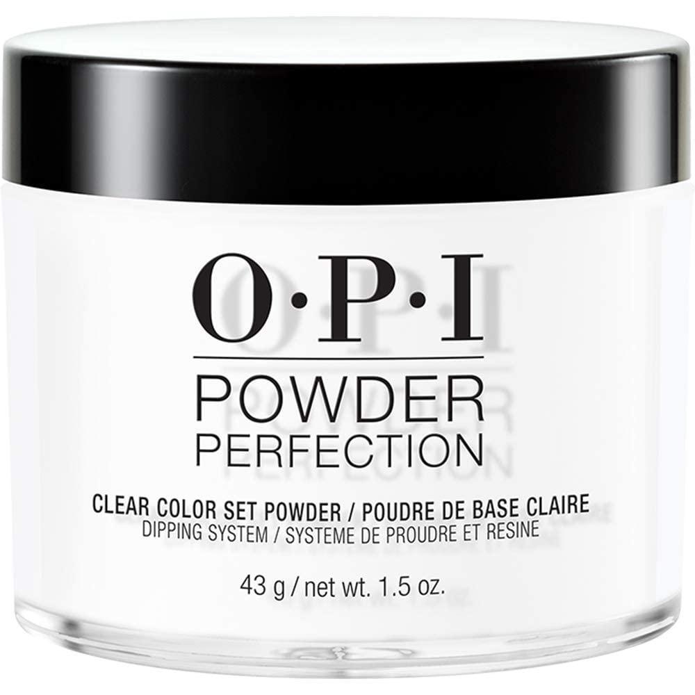 imageOPI Powder Perfection Clear Color Set Powder  Color Setting Nail Dipping Powder  125 oz