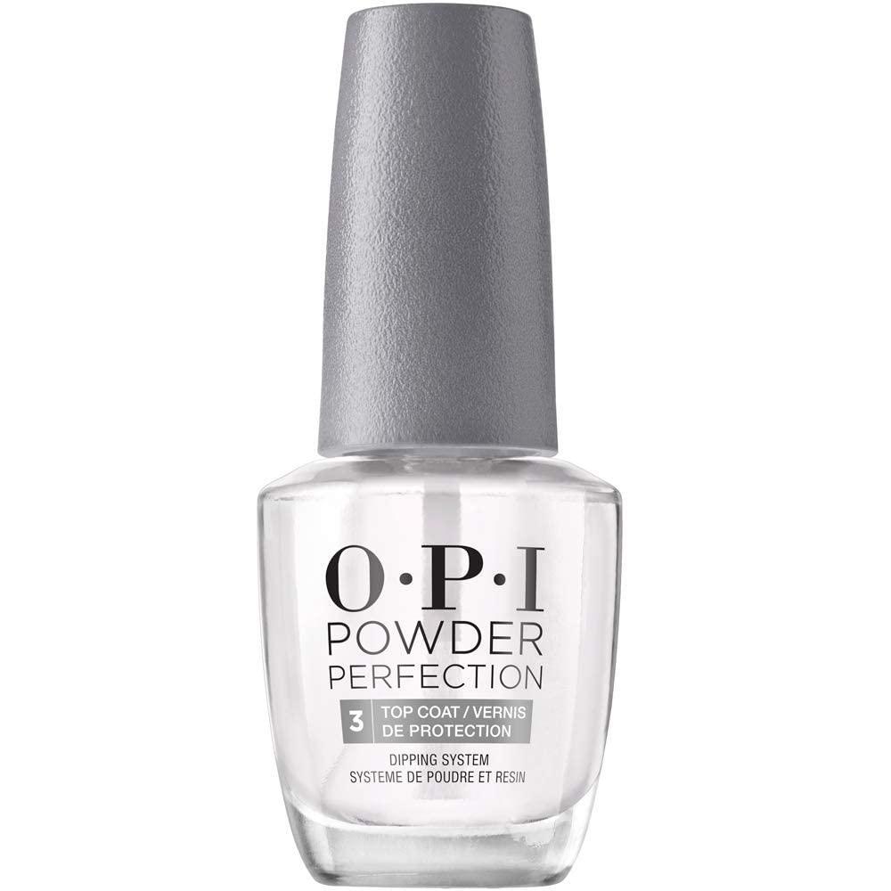 imageOPI Powder Perfection Step 3 Top Coat  Nail Dipping Powder Top Coat  ProtectsNails ampamp Clear High Gloss Finish