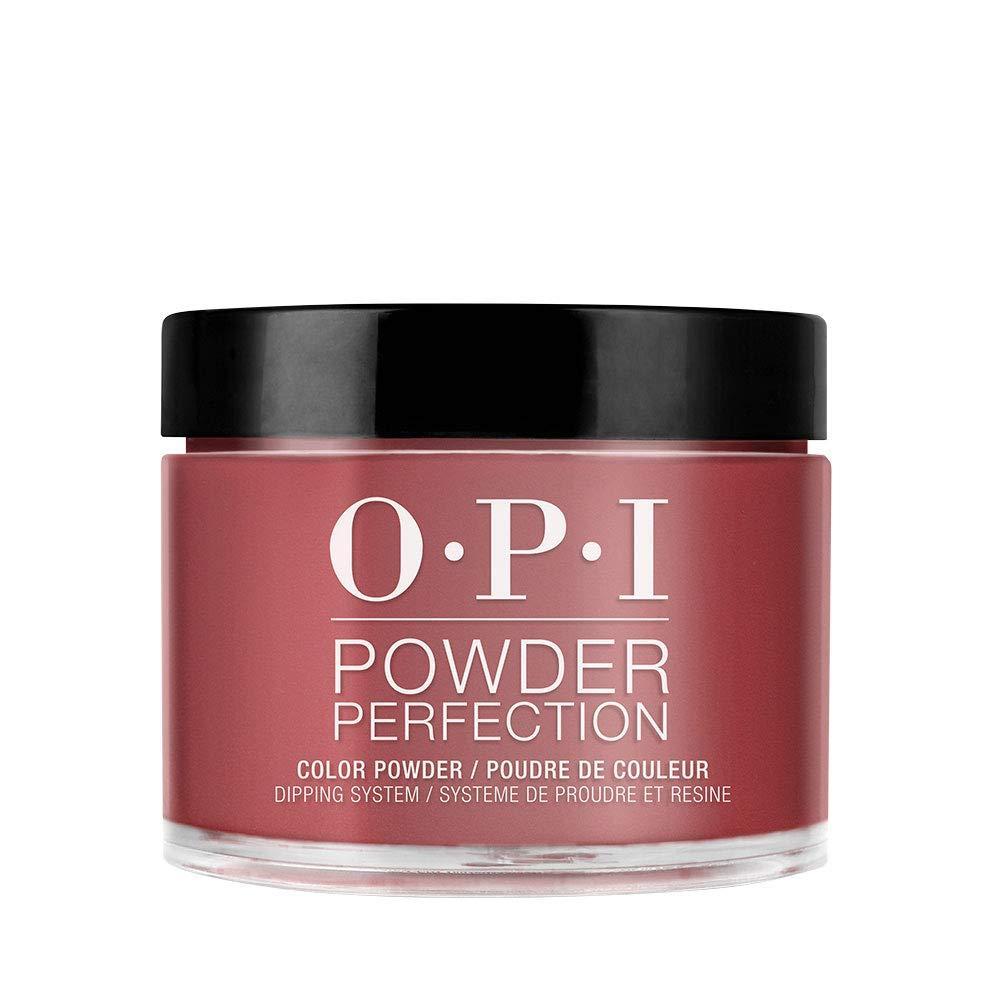 imageOPI Powder Perfection Youve Got that Glasglow  Opaque Dark Beige Crme Nail Dipping Powder  Scotland CollectionGot the Blues for Red