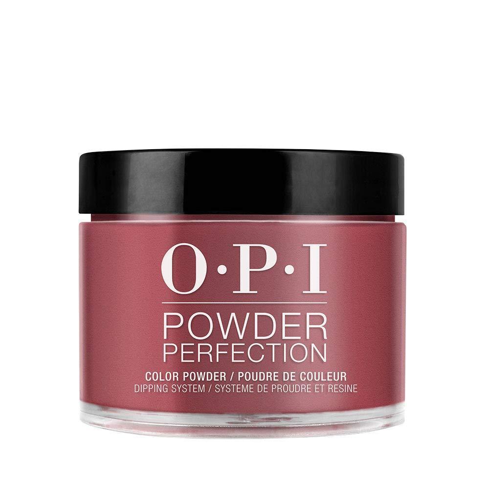 imageOPI Powder Perfection Youve Got that Glasglow  Opaque Dark Beige Crme Nail Dipping Powder  Scotland CollectionMalaga Wine