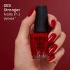 imageOPI Nail Envy Nail Strengthener  Clear ampamp Opaque Crme Nail Polish Treatment  Strengthen Weak ampamp Thin NailsBig Apple Red