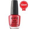 imageOPI Nail Envy Nail Strengthener  Clear ampamp Opaque Crme Nail Polish Treatment  Strengthen Weak ampamp Thin NailsBig Apple Red