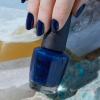 imageOPI Nail Lacquer Midnight Mantra  Opaque Dark Blue Crme Chip Resistant Nail Polish  Vegan Fast Drying Streak Free
