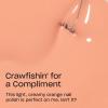 imageOPI Nail Lacquer Nail Polish  Opaque Bright Orange Crme Chip Resistant Nail Polish  Vegan Fast Drying Streak FreeCrawfishin for a Compliment