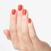imageOPI Nail Lacquer Nail Polish  Opaque Bright Orange Crme Chip Resistant Nail Polish  Vegan Fast Drying Streak FreeLiving On the Bulavard