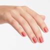 imageOPI Nail Lacquer Nail Polish  Opaque Bright Red Shimmer Chip Resistant Nail Polish  Vegan Fast Drying Streak FreeMy Address is Hollywood