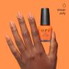 imageOPI Nail Lacquer Nail Polish  Opaque Crme Sheer Jelly Nail Polish Shades  Fast Drying Streak Free and Chip Resistant Wear  Make Em Jelly Collection  Summer 2025Prideful Peach  Semisheer Warm Orange